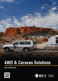 4WD caravan brochure graphic