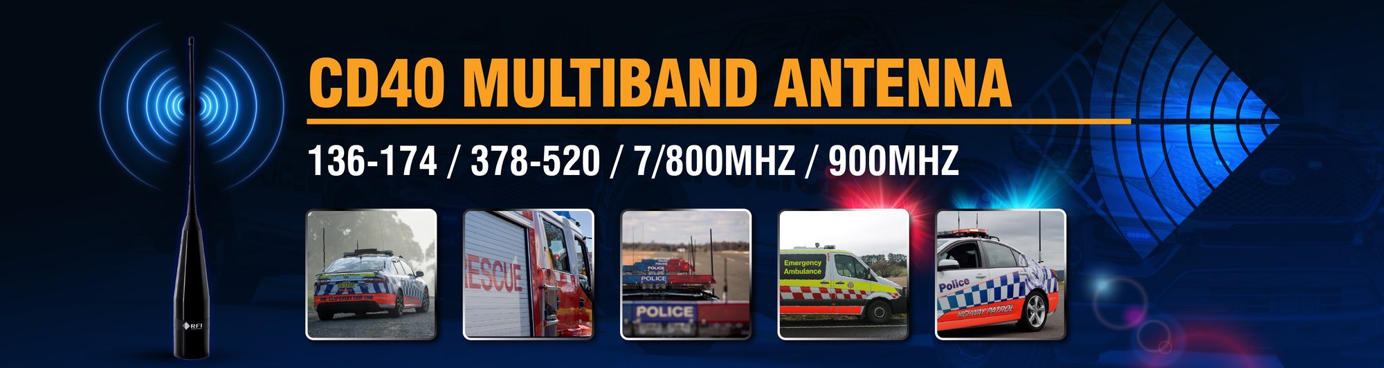 CD40 Multiband Antenna Series
