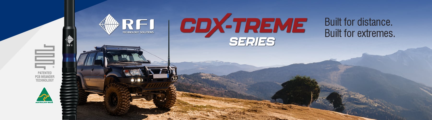 RFI CDX-TREME Antenna Series