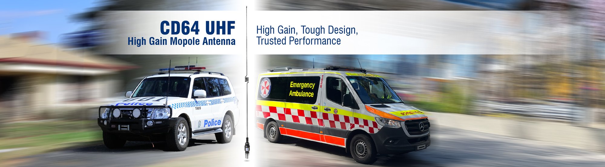 RFI CD64 High Gain Mopole Antenna RFI CD64 High Gain Mopole Antenna