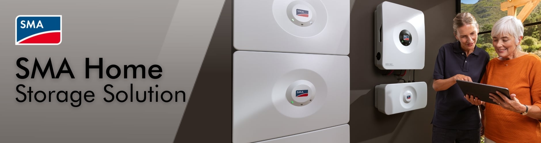 SMA Home Storage Solution Landing Page Banner 