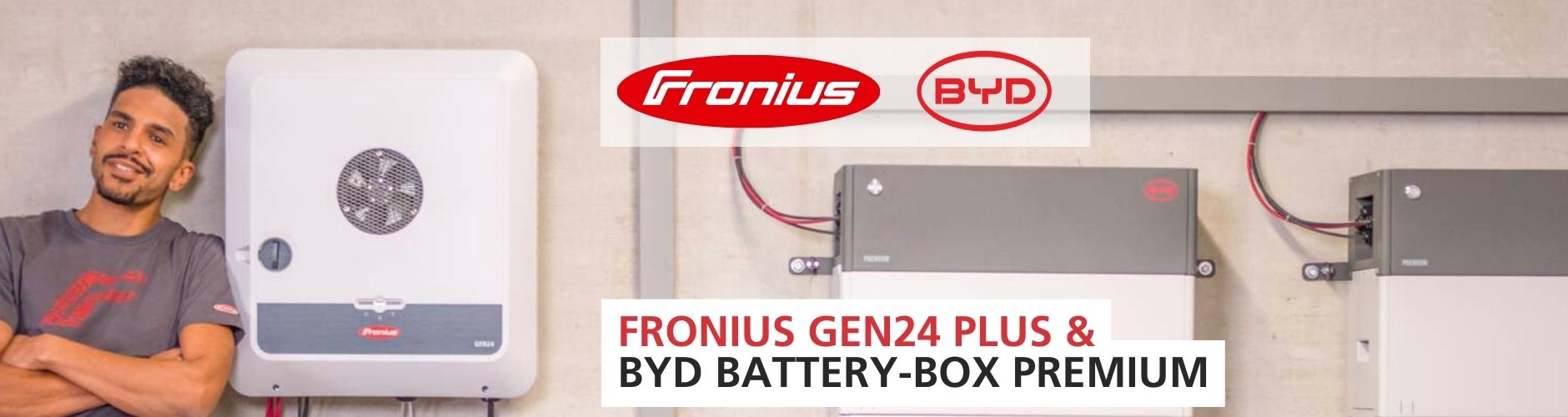 Fronius GEN24 PLUS and BYD Battery-Box Premium