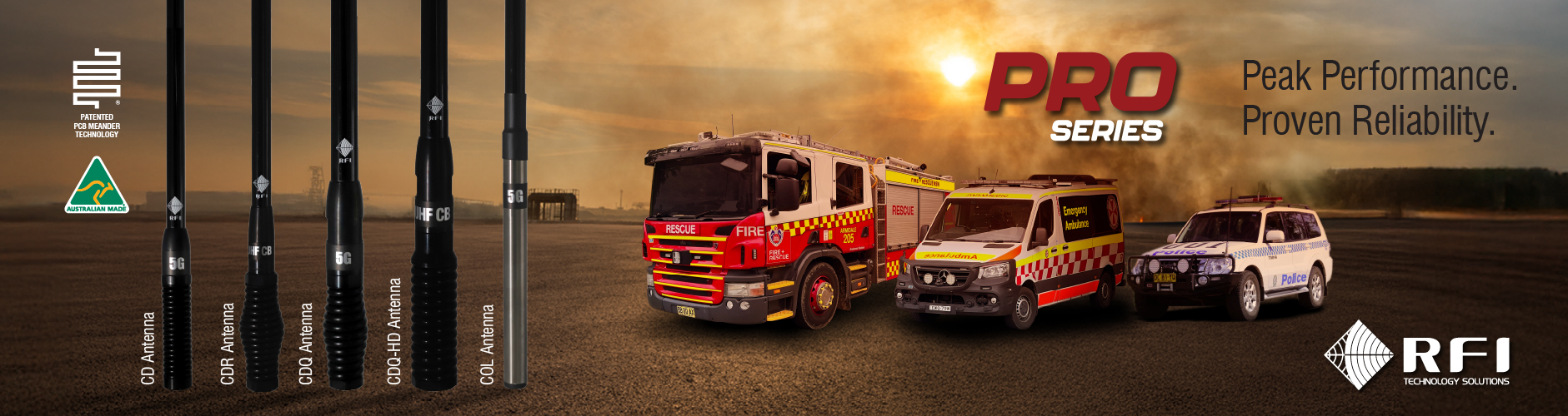 RFI PRO SERIES Antennas