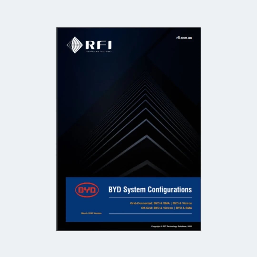 RFI BYD System Configurations Brochure RFI BYD System Configurations Brochure