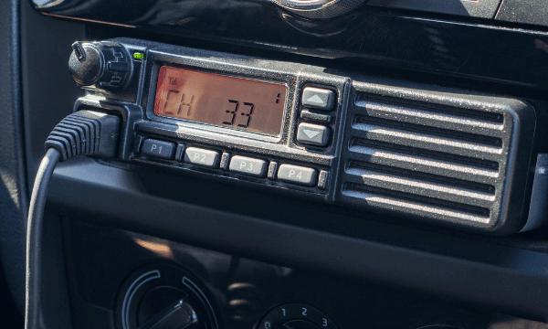 two way radio in car web